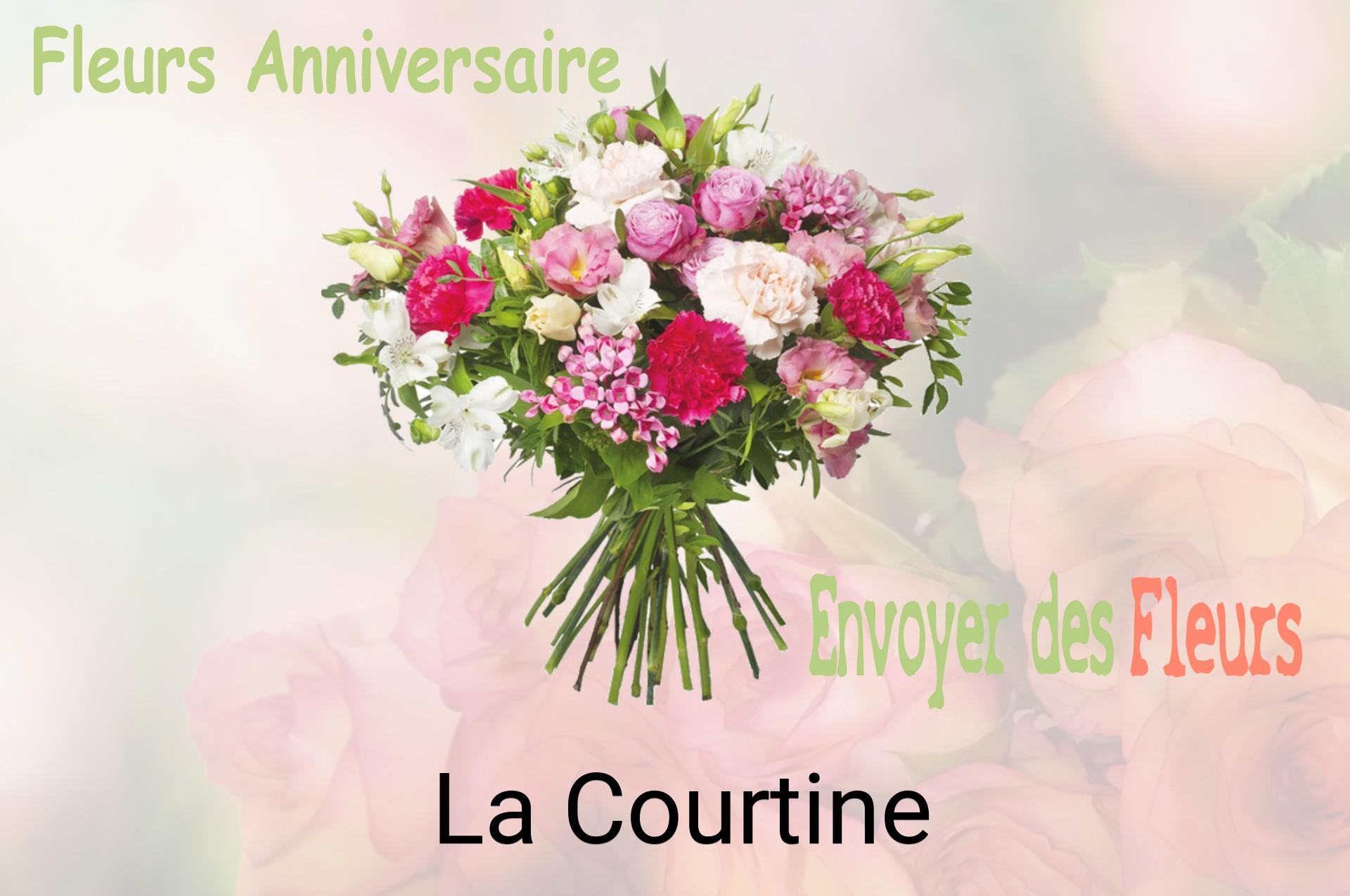 Bouquet de fleurs d’anniversaire livré à La Courtine